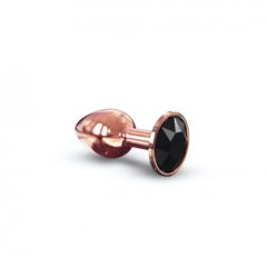 Металева анальна пробка із прикрасою у вигляді кристала Dorcel - Diamond Plug S