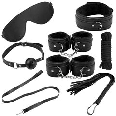 Набор БДСМ аксессуаров Alive Secret Desires Black BDSM Kit (8 pcs)