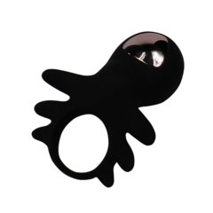 Эрекционное кольцо с отростком для стимуляции клитора Spider