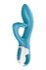 Вибратор кролик с тройным отростком Satisfyer Embrace me Turquoise