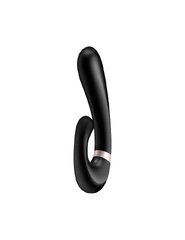 Смарт вібратор кролик із підігрівом Satisfyer Heat Wave Black