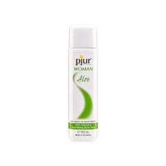 Лубрикант на водной основе pjur Woman Aloe 100 мл с экстрактом алоэ, увлажняющий