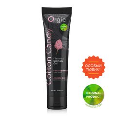 Съедобный лубрикант на водной основе LUBE TUBE сахарная вата, 100 мл ORGIE