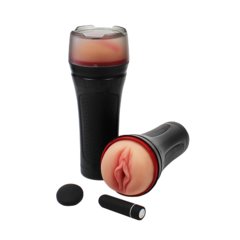 Мастурбатор вагина Real Vaginal Masturbator Vibrating