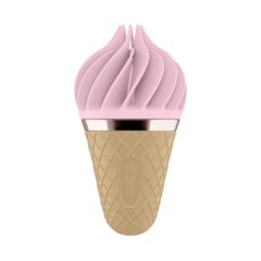 Мороженка спіннатор Satisfyer Lay-On - Sweet Treat Pink / Brown
