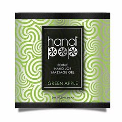 Пробник   гелю для оральних  ласк  Sensuva - Handipop Green Apple (6 мл)