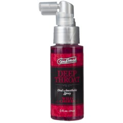 Спрей для мінету Doc Johnson GoodHead DeepThroat Spray - Wild Cherry 59 мл для глибокого мінета
