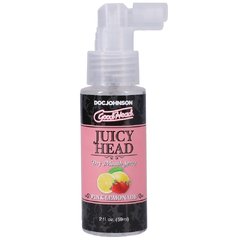 Зволожувальний спрей оральний Doc Johnson GoodHead – Juicy Head – Dry Mouth Spray – Pink Lemonade 