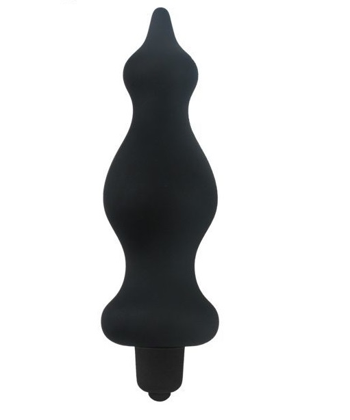 Анальная пробка с вибрацией Adrien Lastic, макс. д-3,9 см