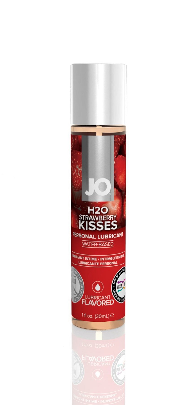 Лубрикант на водній основі System JO H2O - Strawberry Kiss (30 мл)