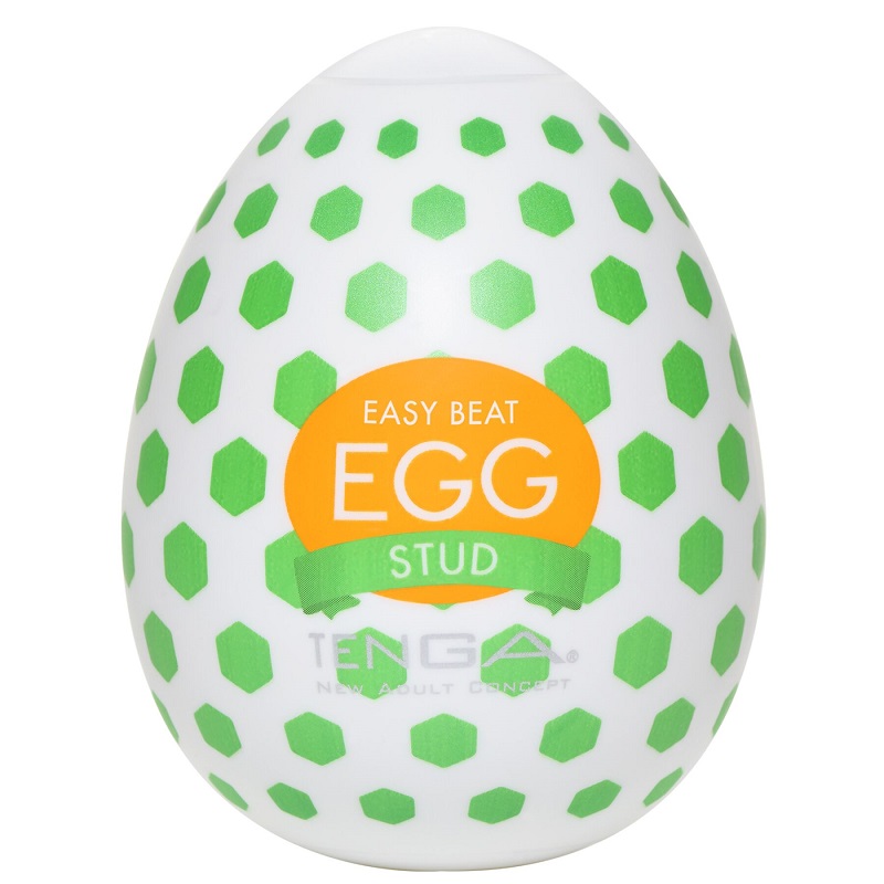 Мастурбатор-яйцо Tenga Egg Stud с шестиугольными выступами