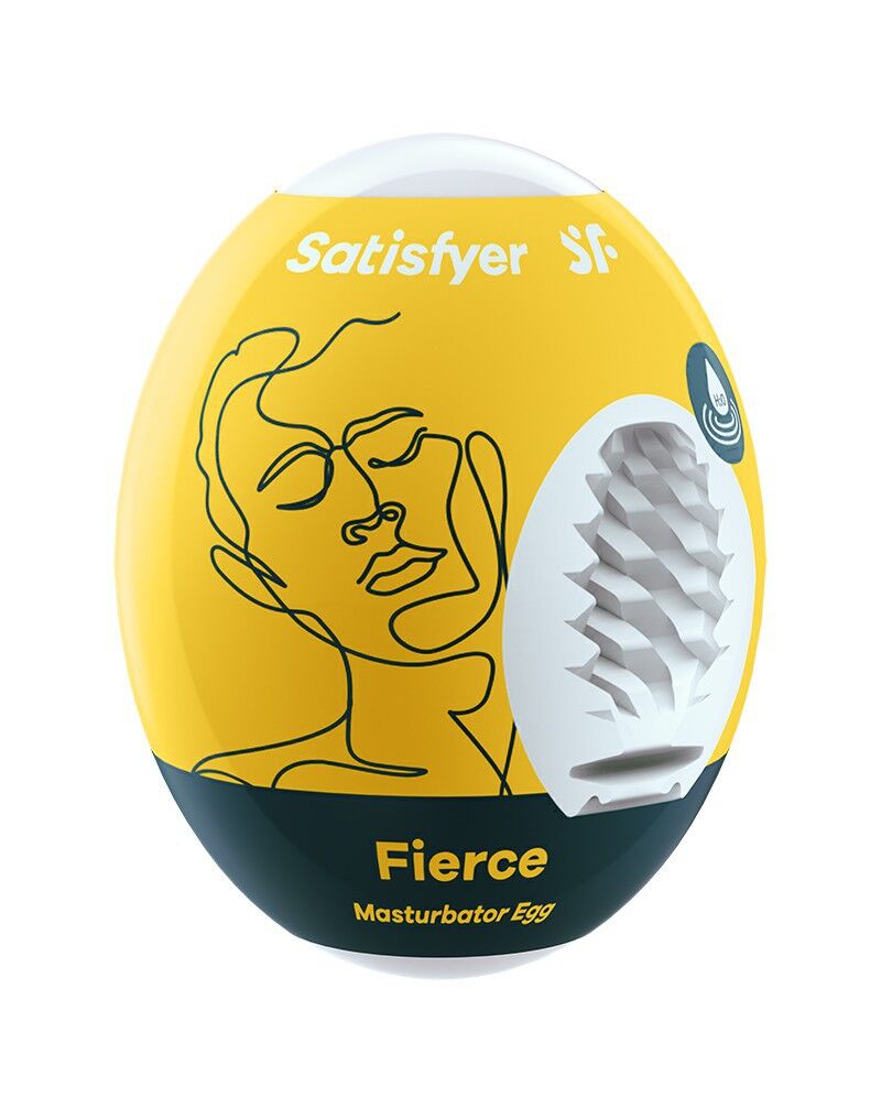 Самосмазывающийся мастурбатор-яйцо Satisfyer Egg Fierce