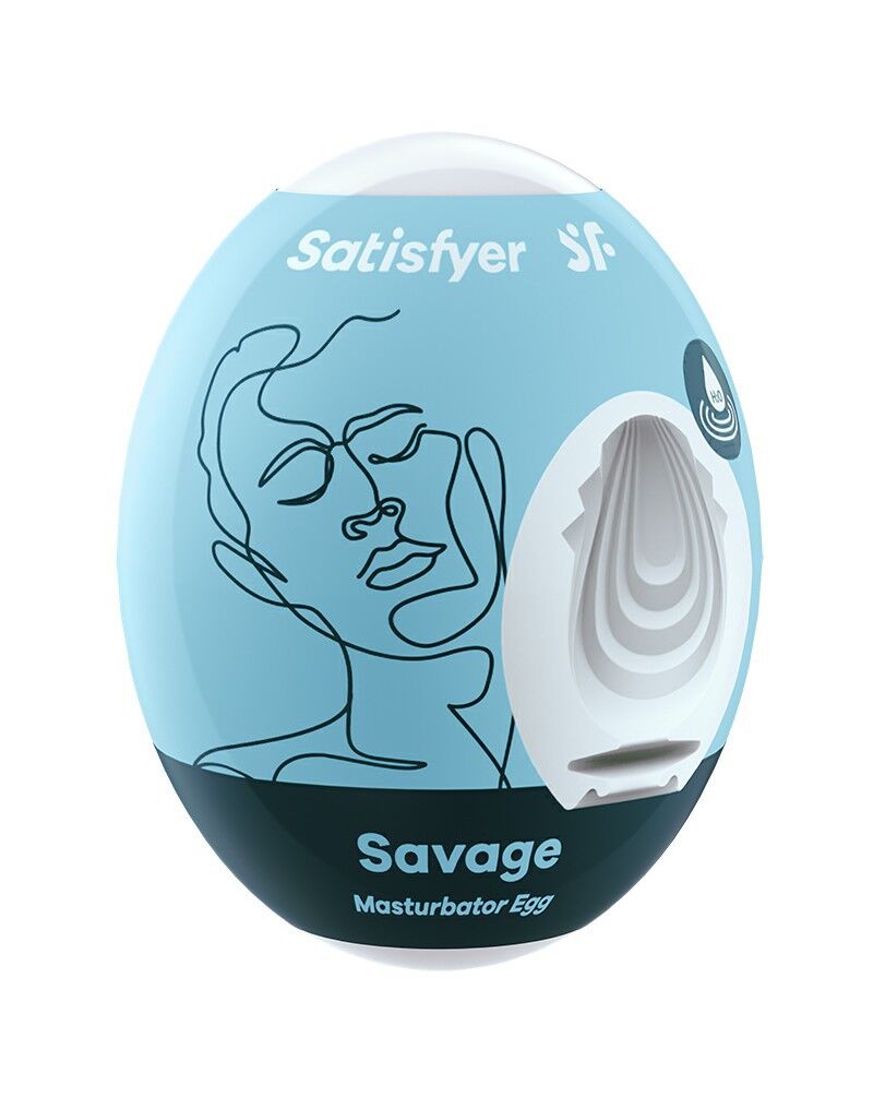 Самосмазывающийся мастурбатор-яйцо Satisfyer Egg Savage