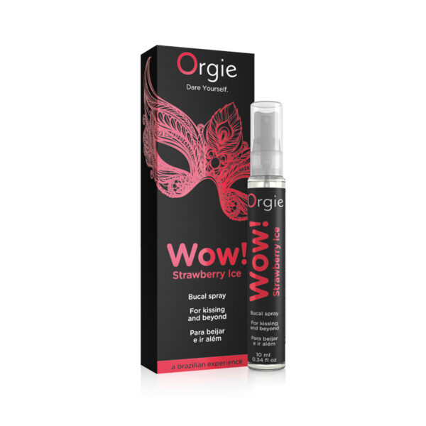 Спрей для орального секса WOW! STRAWBERRY ICE, 10 мл ORGIE