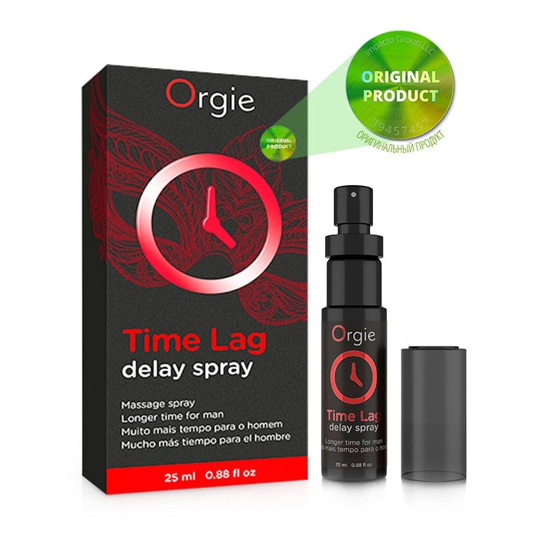 Спрей пролонгатор для мужчин Time Lag, 25мл. ORGIE